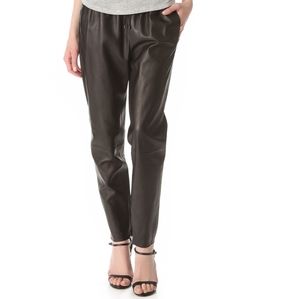 Vince leather jogger